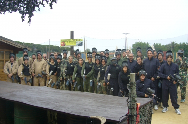  Paintball game 